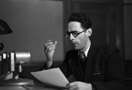 All-Union Radio Speaker Yuri Levitan