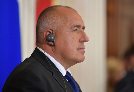 Russian President Vladimir Putin meets with Prime Minister of Bulgaria Boyko Borisov