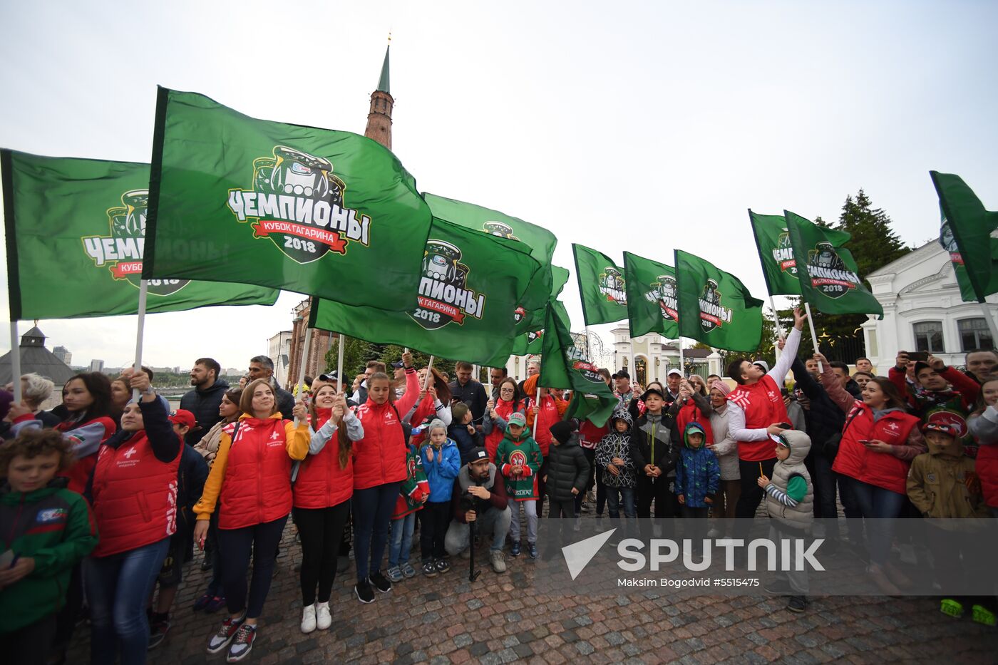 HC Ak Bars' champion parade