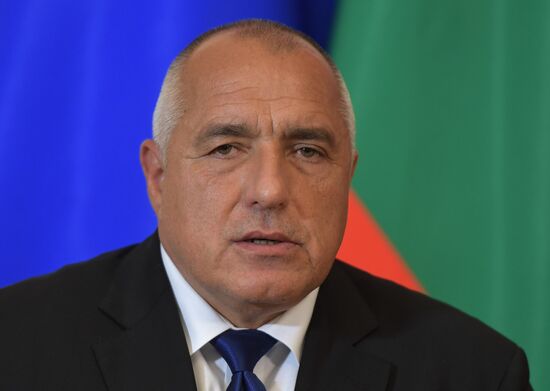 Russian President Vladimir Putin meets with Prime Minister of Bulgaria Boyko Borisov