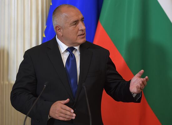 Russian President Vladimir Putin meets with Prime Minister of Bulgaria Boyko Borisov