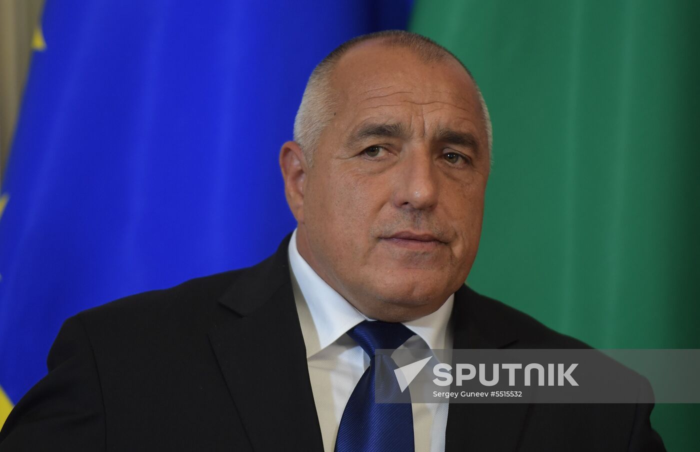 Russian President Vladimir Putin meets with Prime Minister of Bulgaria Boyko Borisov