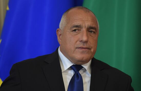 Russian President Vladimir Putin meets with Prime Minister of Bulgaria Boyko Borisov