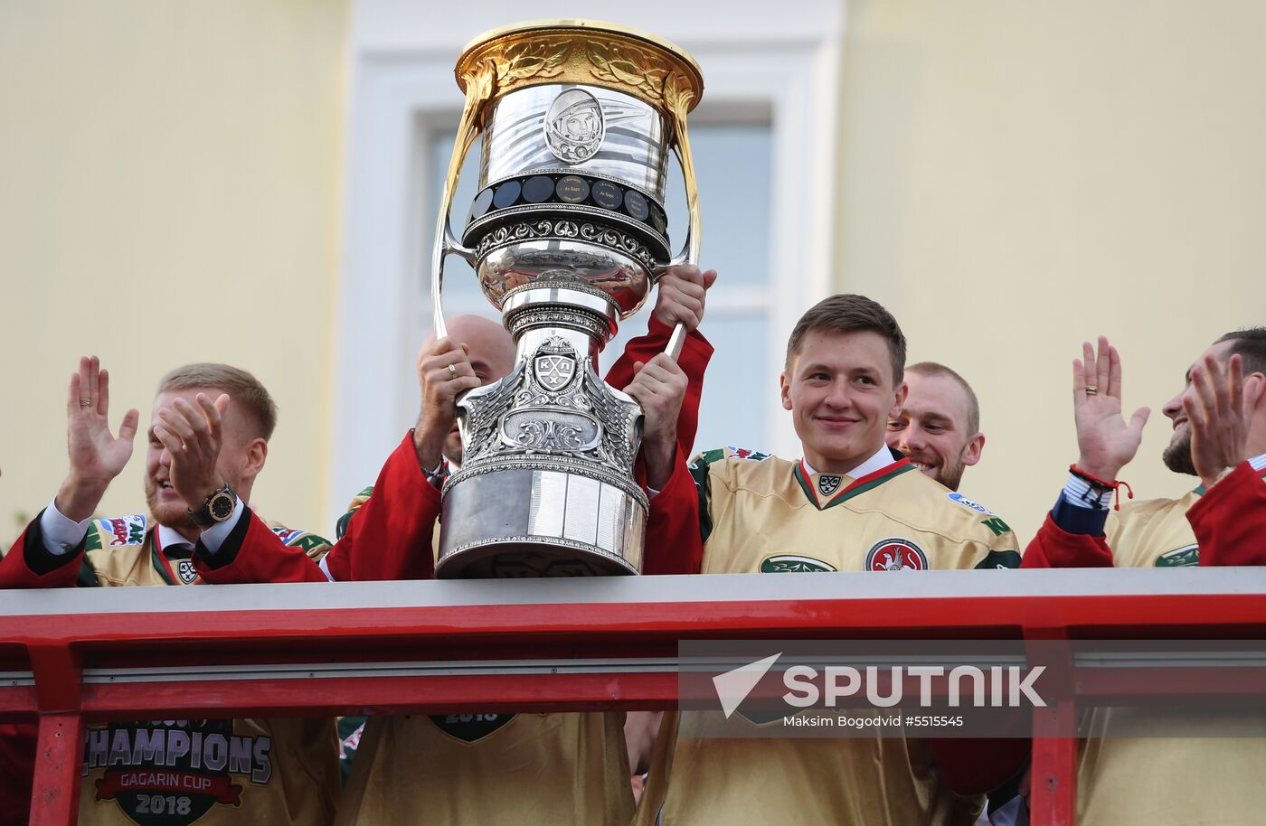 HC Ak Bars' champion parade