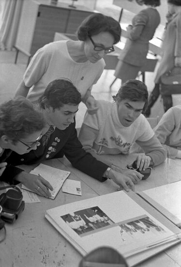 Venezuela's youth delegation in USSR