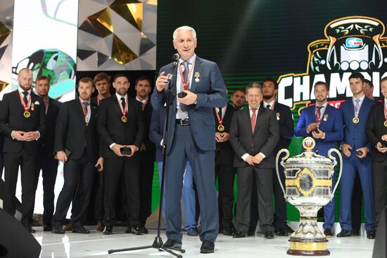HC Ak Bars' champion parade