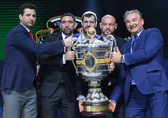HC Ak Bars' champion parade
