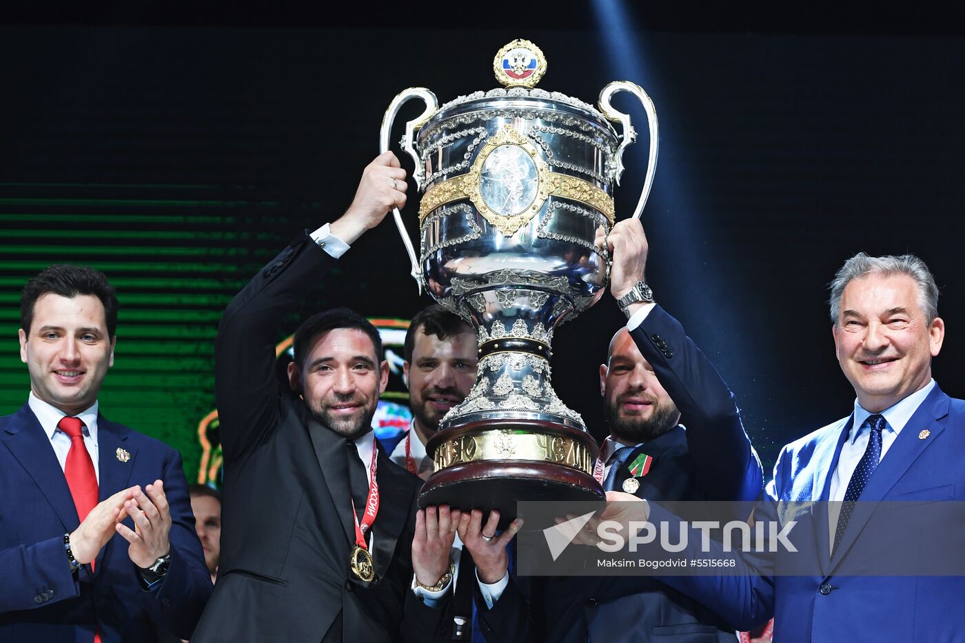 HC Ak Bars' champion parade