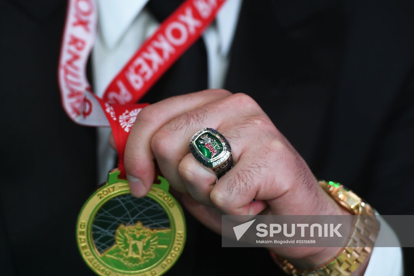 HC Ak Bars' champion parade