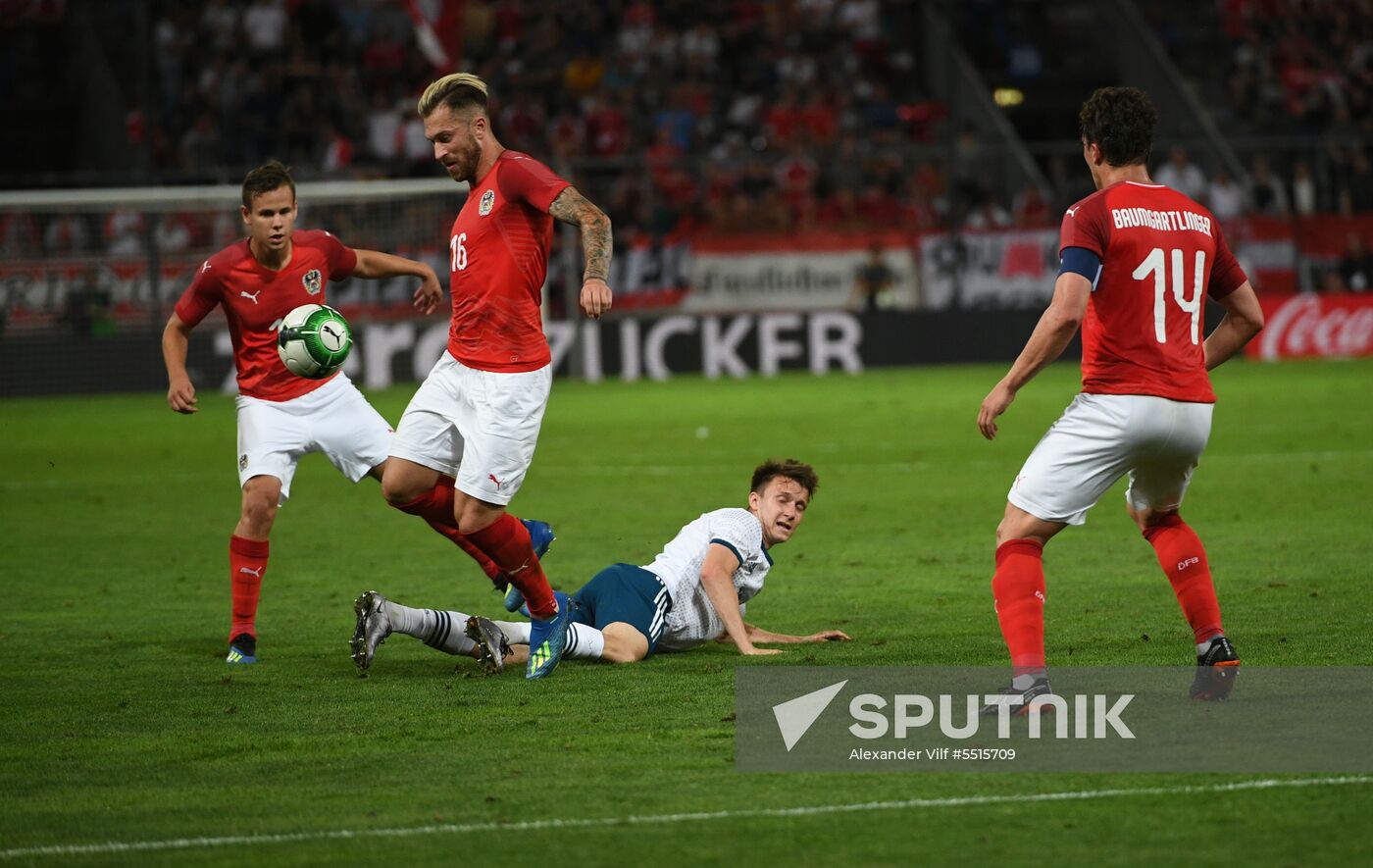 Austria Russia Soccer