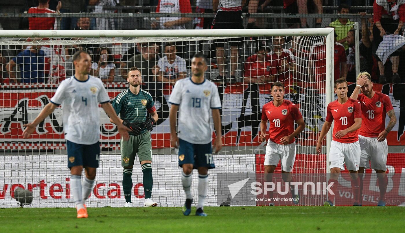 Austria Russia Soccer