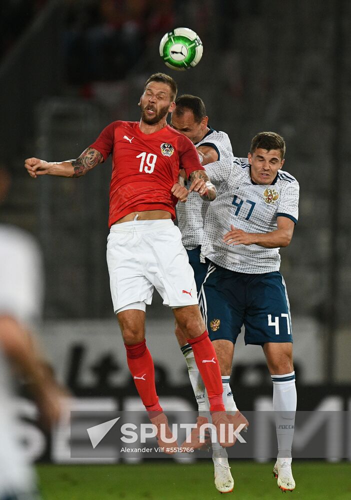 Austria Russia Soccer
