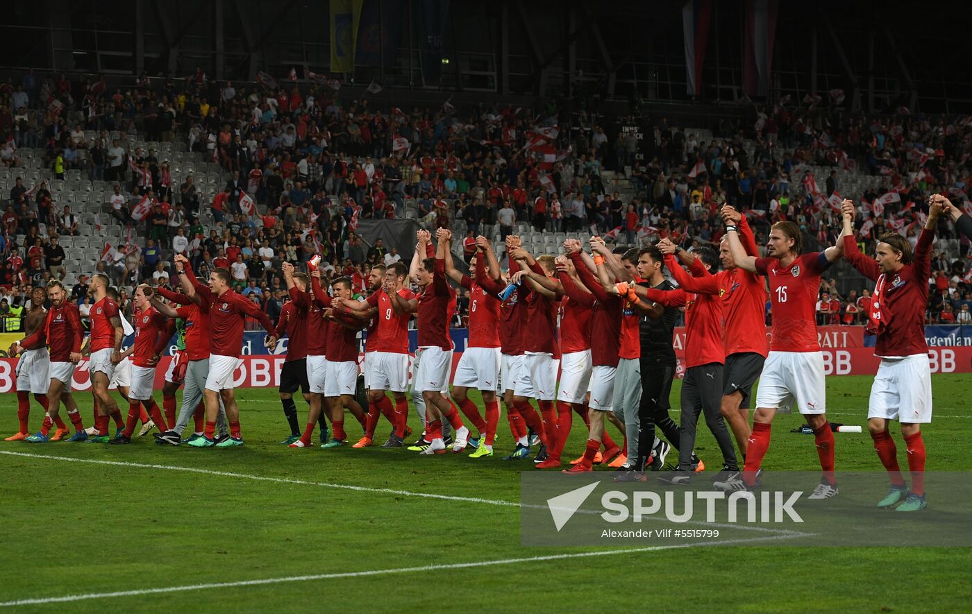 Austria Russia Soccer