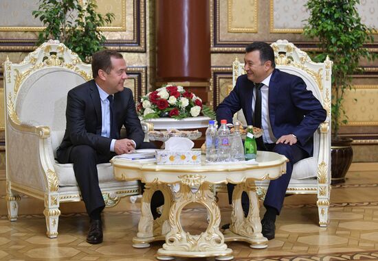 Russian Prime Minister Dmitry Medvedev's working visit to Tajikistan