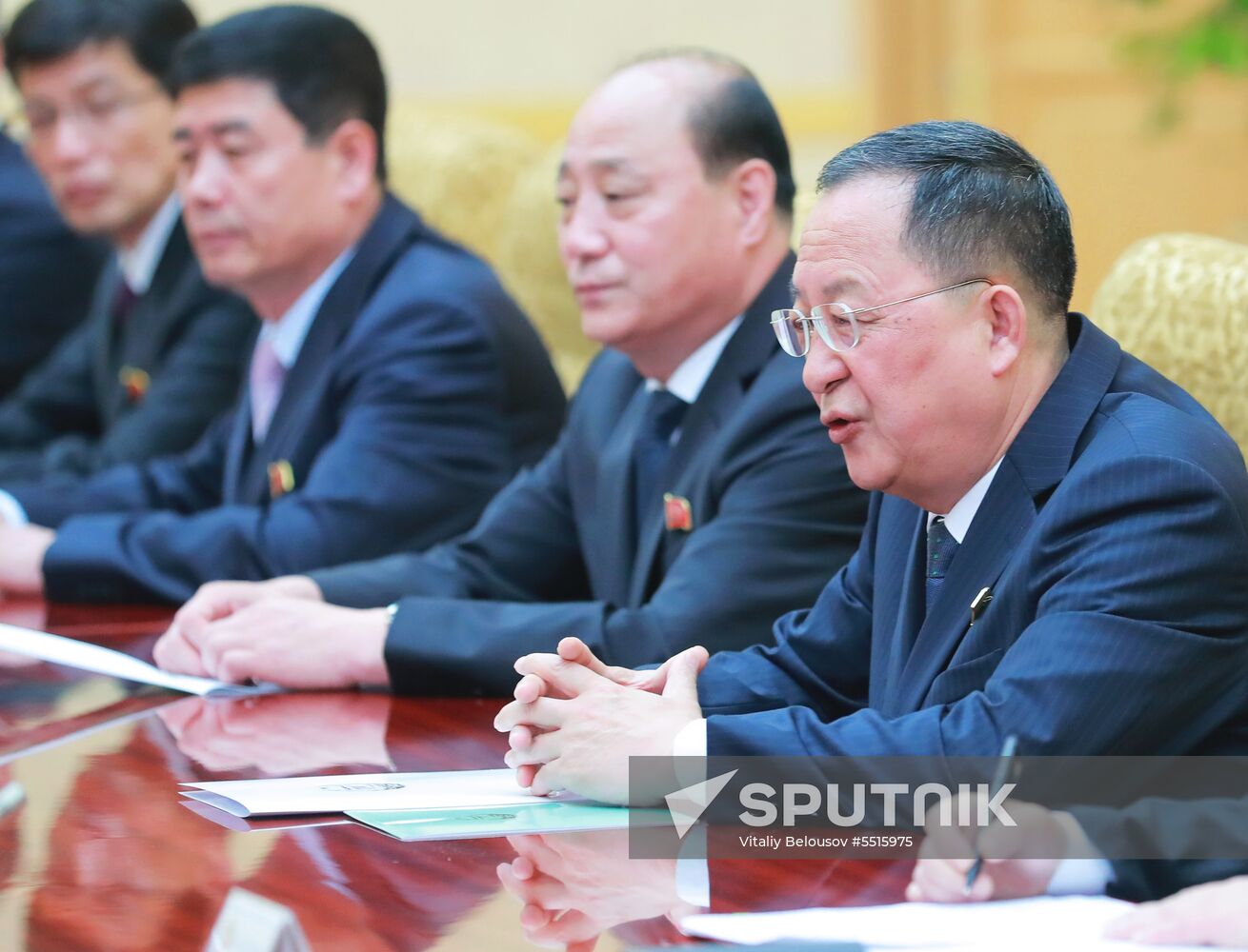 Russian Foreign Minister Sergei Lavrov visits North Korea