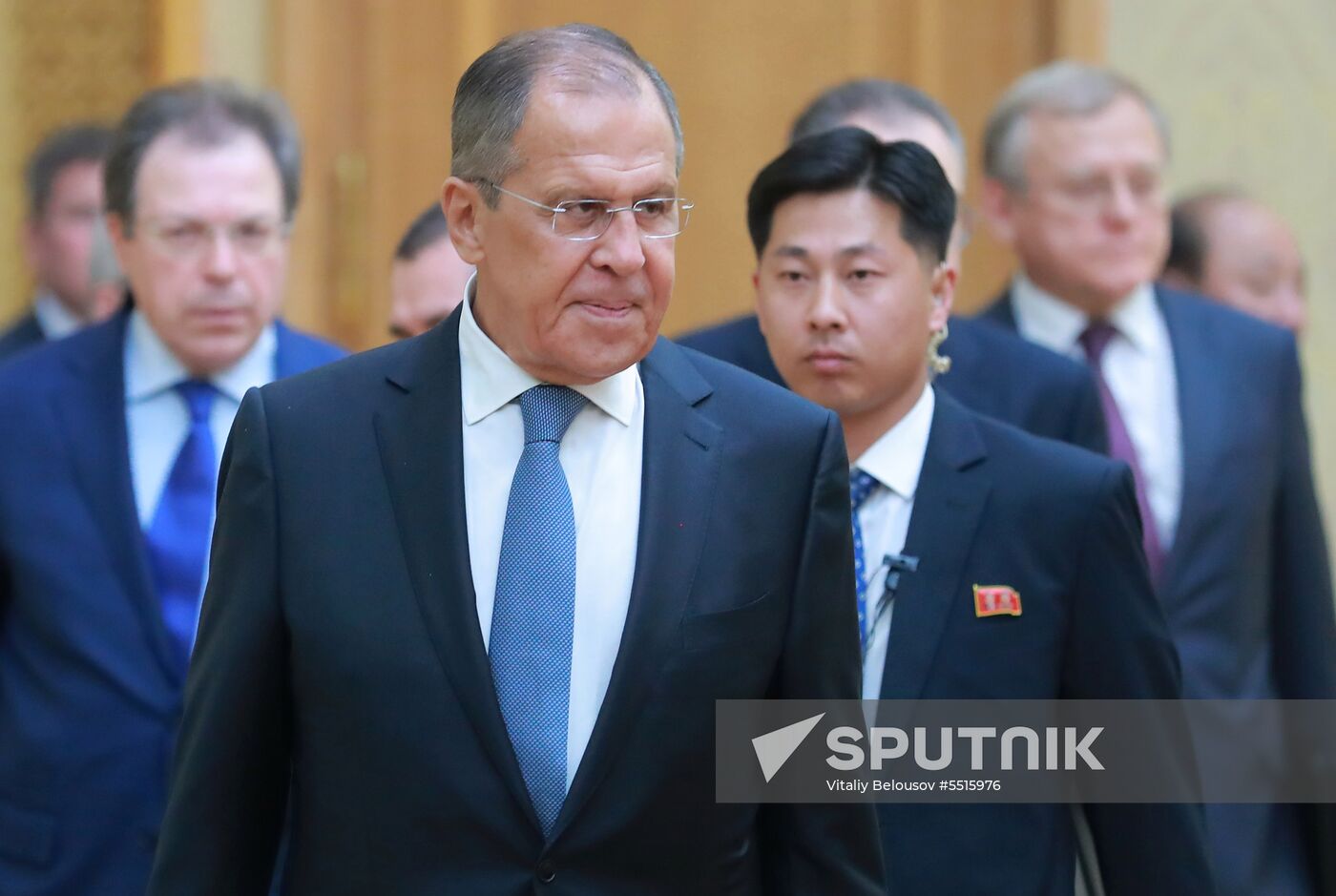 Russian Foreign Minister Sergei Lavrov visits North Korea