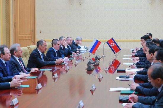 Russian Foreign Minister Sergei Lavrov visits North Korea