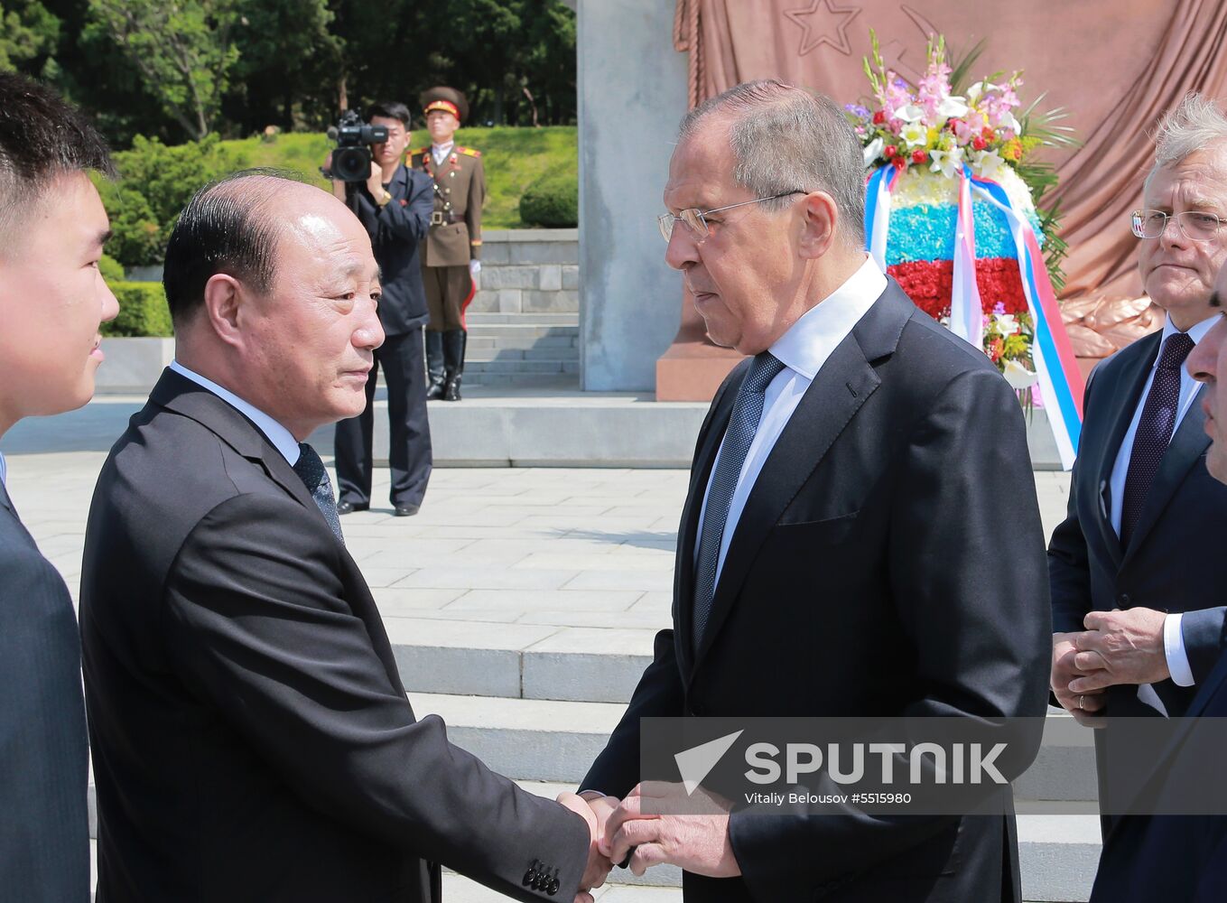 Russian Foreign Minister Sergei Lavrov visits North Korea