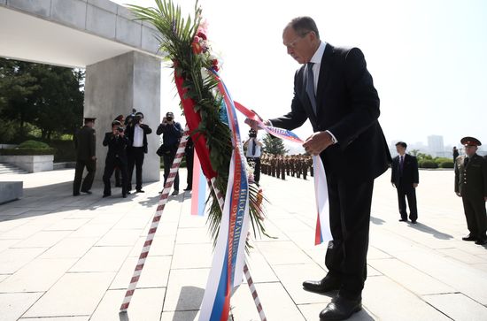 Russian Foreign Minister Sergei Lavrov visits North Korea