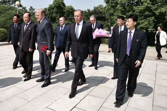 Russian Foreign Minister Sergei Lavrov visits North Korea