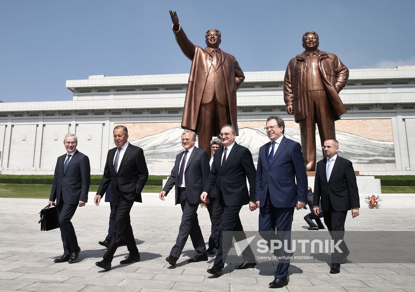 Russian Foreign Minister Sergei Lavrov visits North Korea