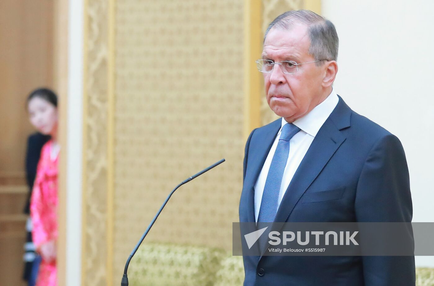 Russian Foreign Minister Sergei Lavrov visits North Korea