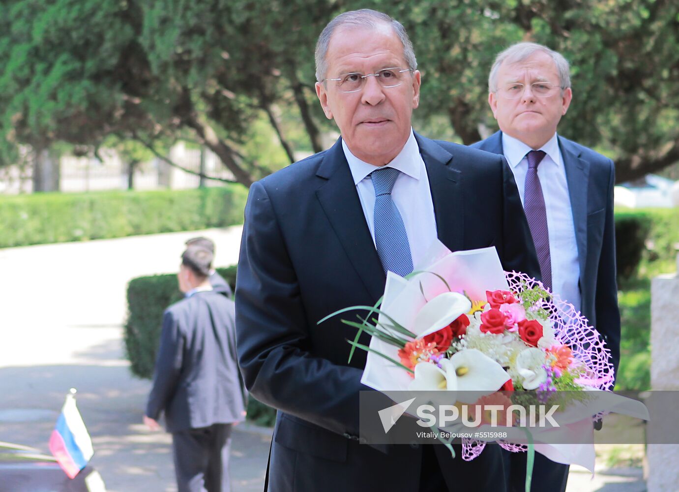 Russian Foreign Minister Sergei Lavrov visits North Korea