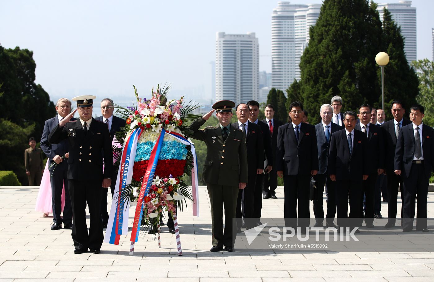 Russian Foreign Minister Sergei Lavrov visits North Korea