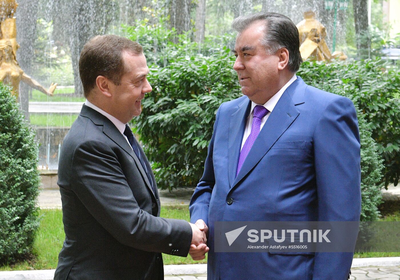Russian Prime Minister Dmitry Medvedev's working visit to Tajikistan