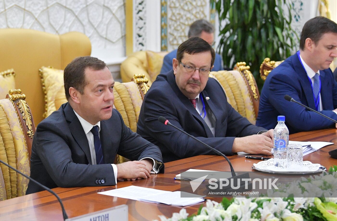 Russian Prime Minister Dmitry Medvedev's working visit to Tajikistan