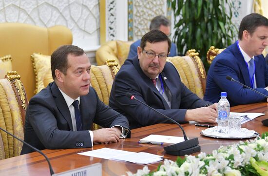 Russian Prime Minister Dmitry Medvedev's working visit to Tajikistan