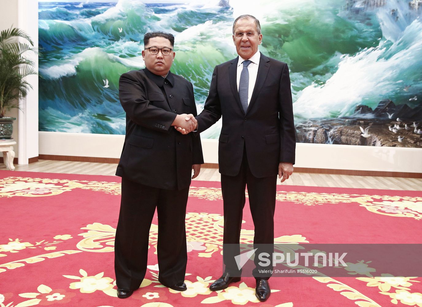 Russian Foreign Minister Sergei Lavrov visits North Korea