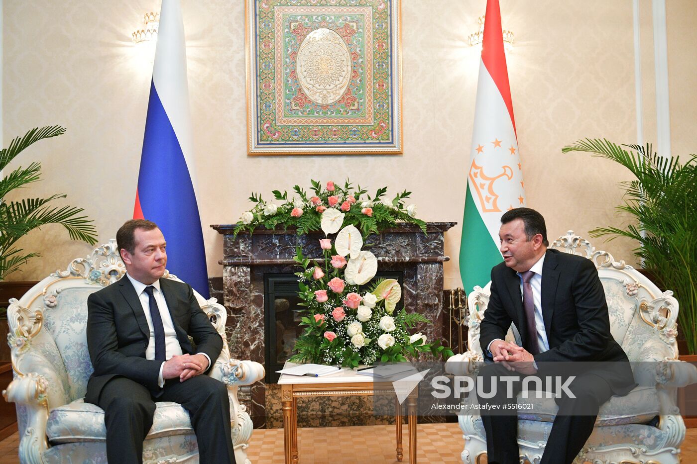 Russian Prime Minister Dmitry Medvedev's working visit to Tajikistan