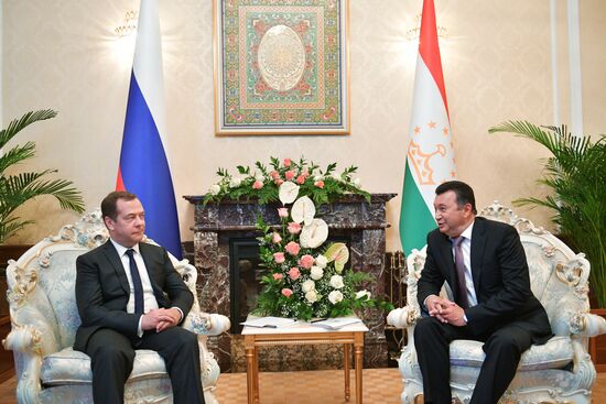Russian Prime Minister Dmitry Medvedev's working visit to Tajikistan