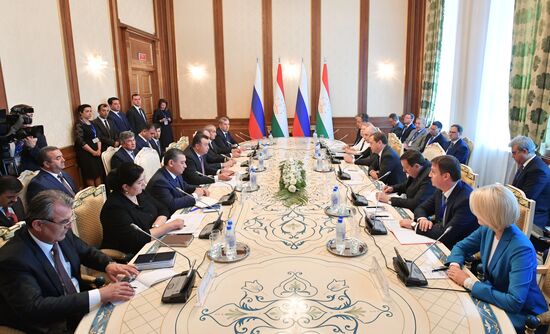 Russian Prime Minister Dmitry Medvedev's working visit to Tajikistan