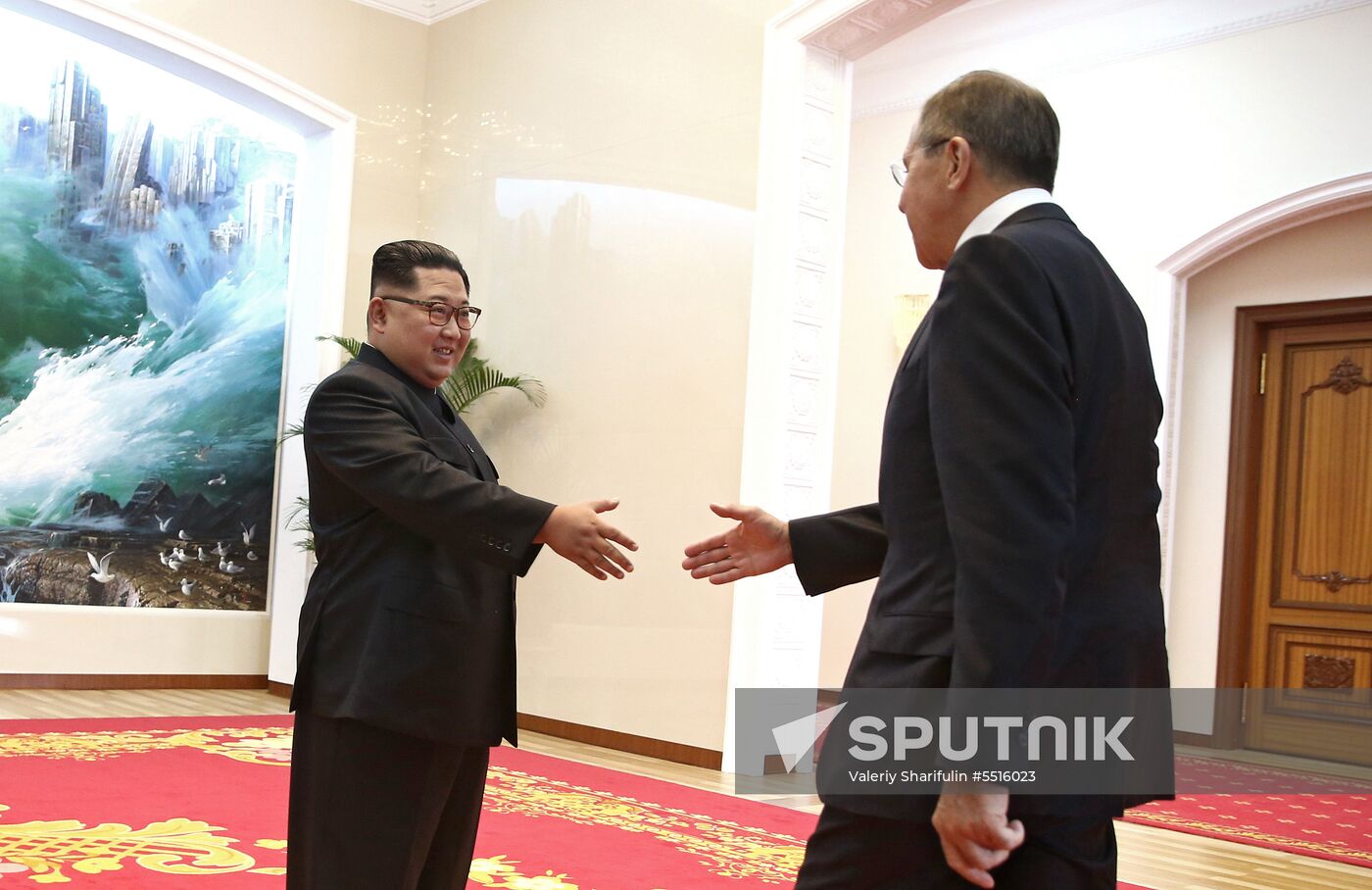 Russian Foreign Minister Sergei Lavrov visits North Korea