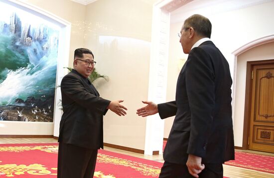 Russian Foreign Minister Sergei Lavrov visits North Korea