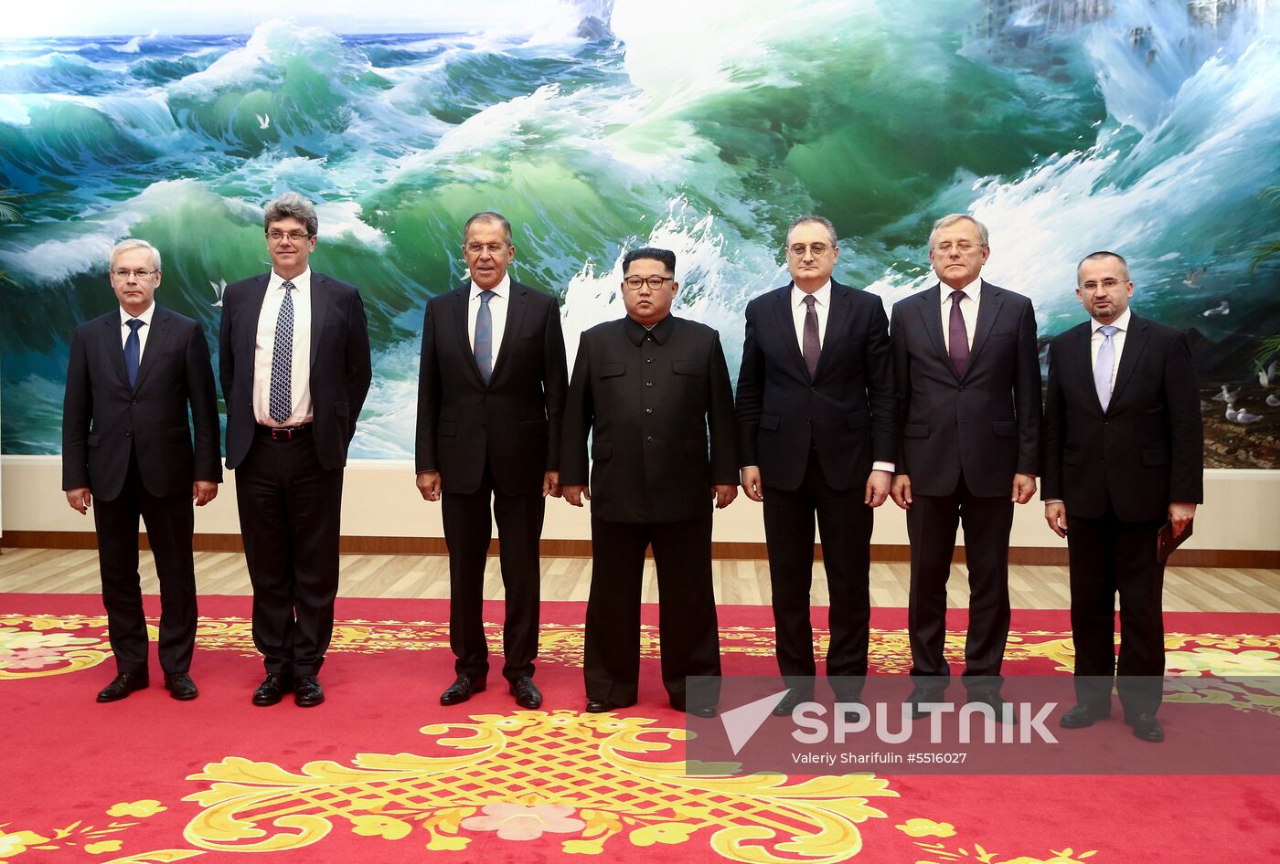 Russian Foreign Minister Sergei Lavrov visits North Korea