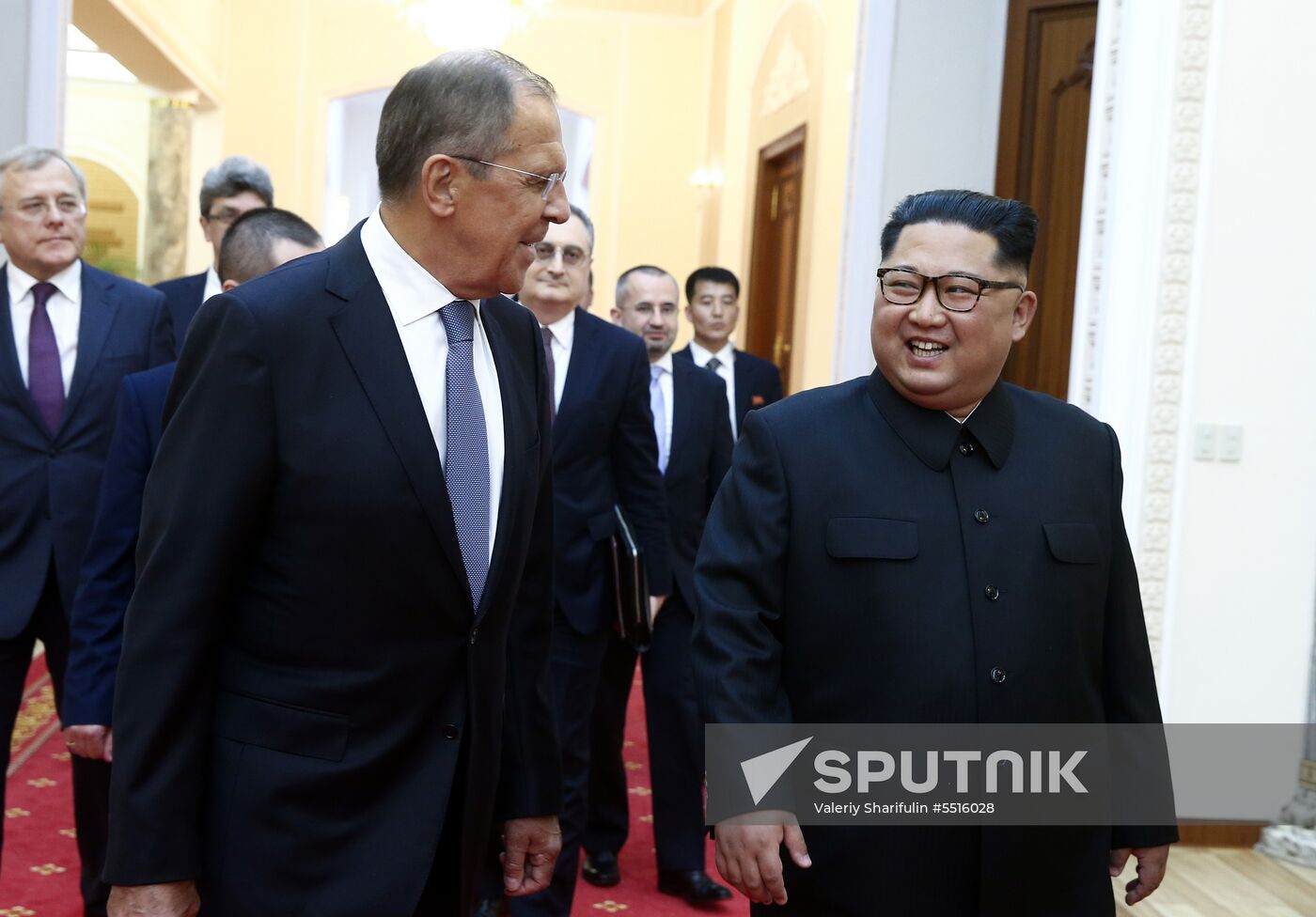 Russian Foreign Minister Sergei Lavrov visits North Korea