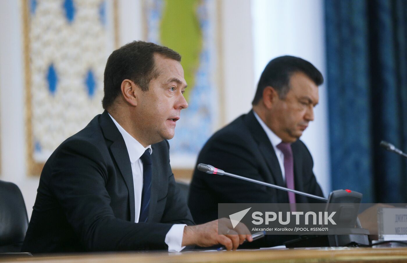 Russian Prime Minister Dmitry Medvedev's working visit to Tajikistan