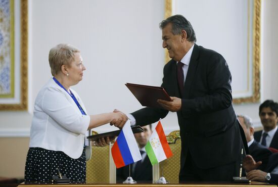 Russian Prime Minister Dmitry Medvedev's working visit to Tajikistan