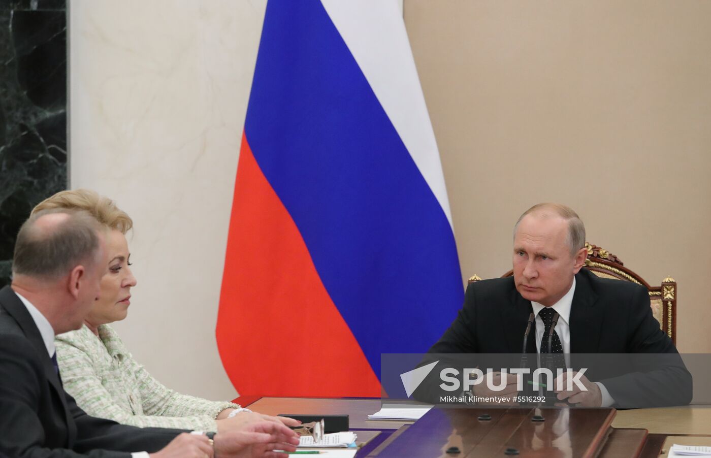 President Vladimir Putin holds Security Council meeting