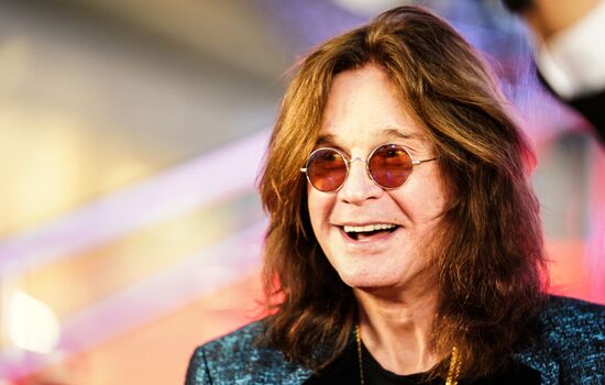 Ozzy Osbourne signs his star on Walk of Fame at Vegas Crocus City