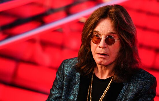 Ozzy Osbourne signs his star on Walk of Fame at Vegas Crocus City