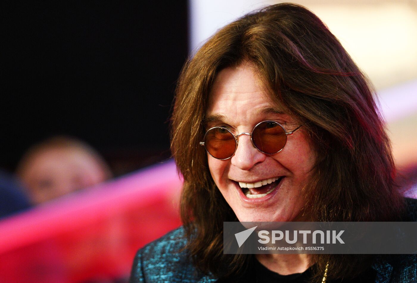 Ozzy Osbourne signs his star on Walk of Fame at Vegas Crocus City