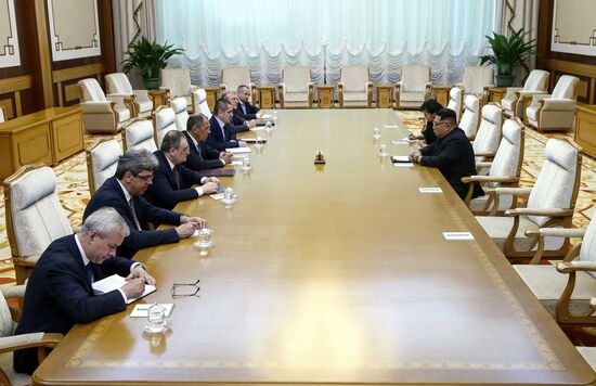 Russian Foreign Minister Sergei Lavrov visits North Korea