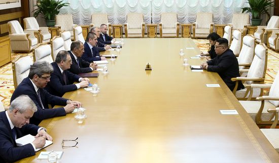 Russian Foreign Minister Sergei Lavrov visits North Korea
