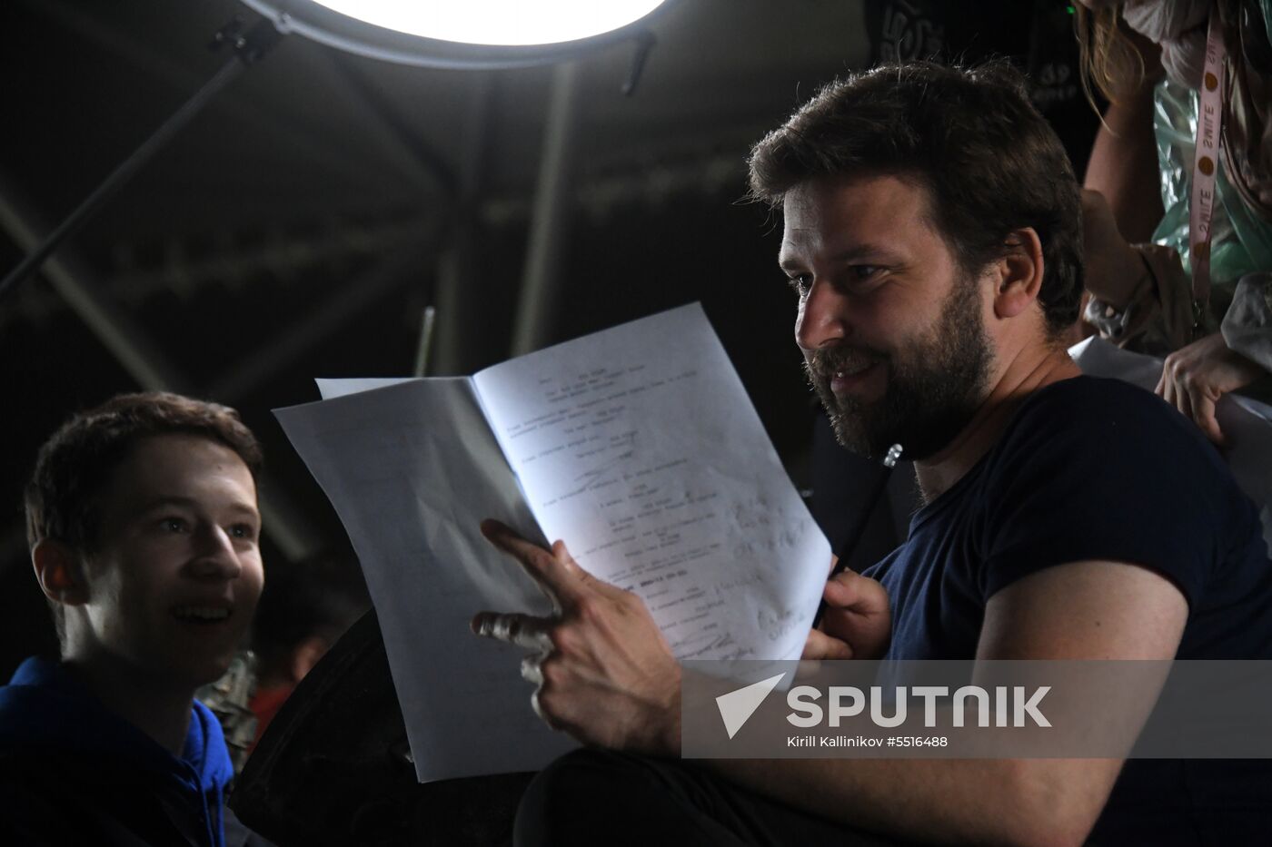 The Magician film shooting