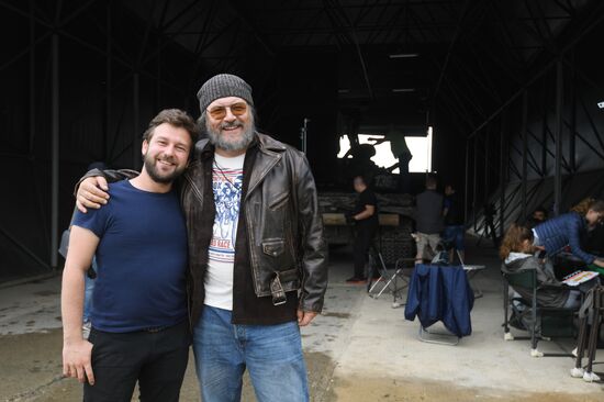 The Magician film shooting
