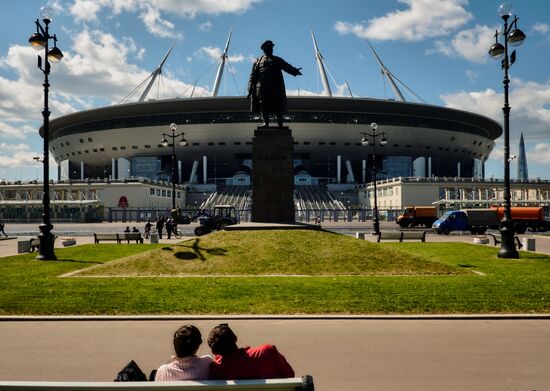 Russia World Cup Preparations St. Petersburg